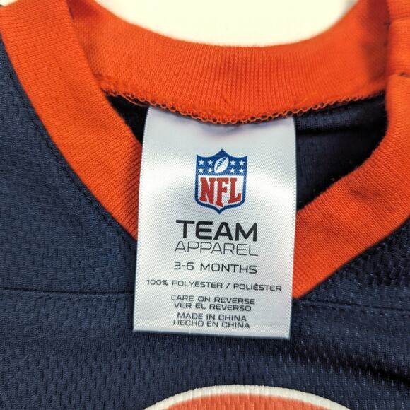 NFL Chicago Bears Football Team Apparel Onesie Baby Girls Sz 3-6m Ruffle Butt - Picture 4 of 4